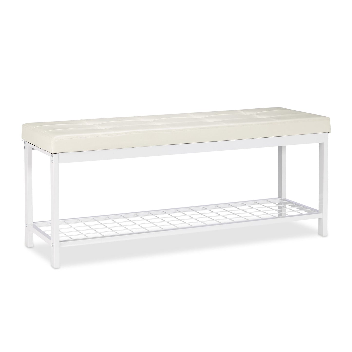 Shoe bench XXL with cushion
