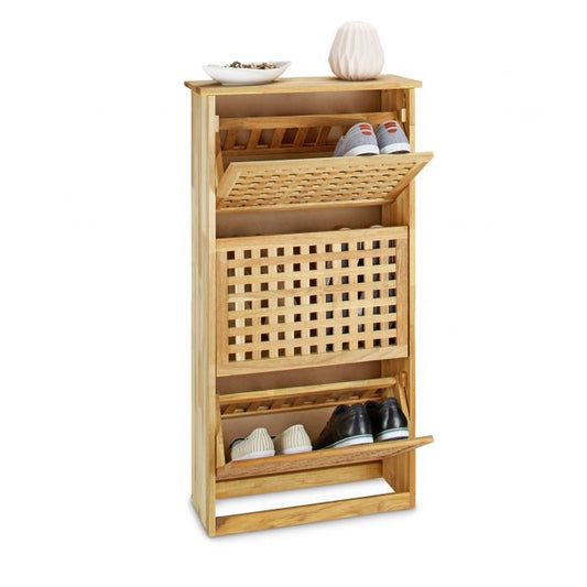 Shoe cabinet walnut