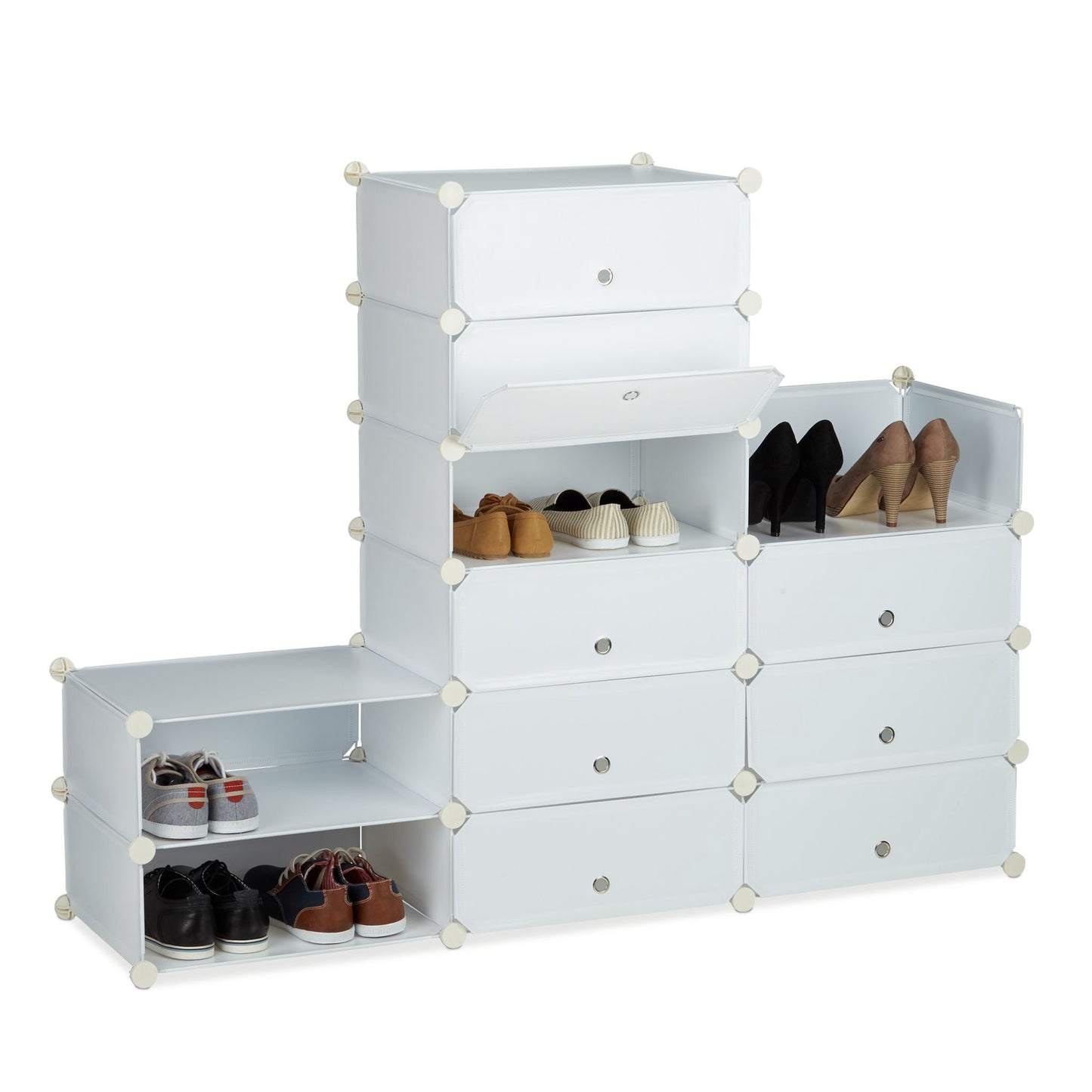Shoe cabinet with 12 compartments