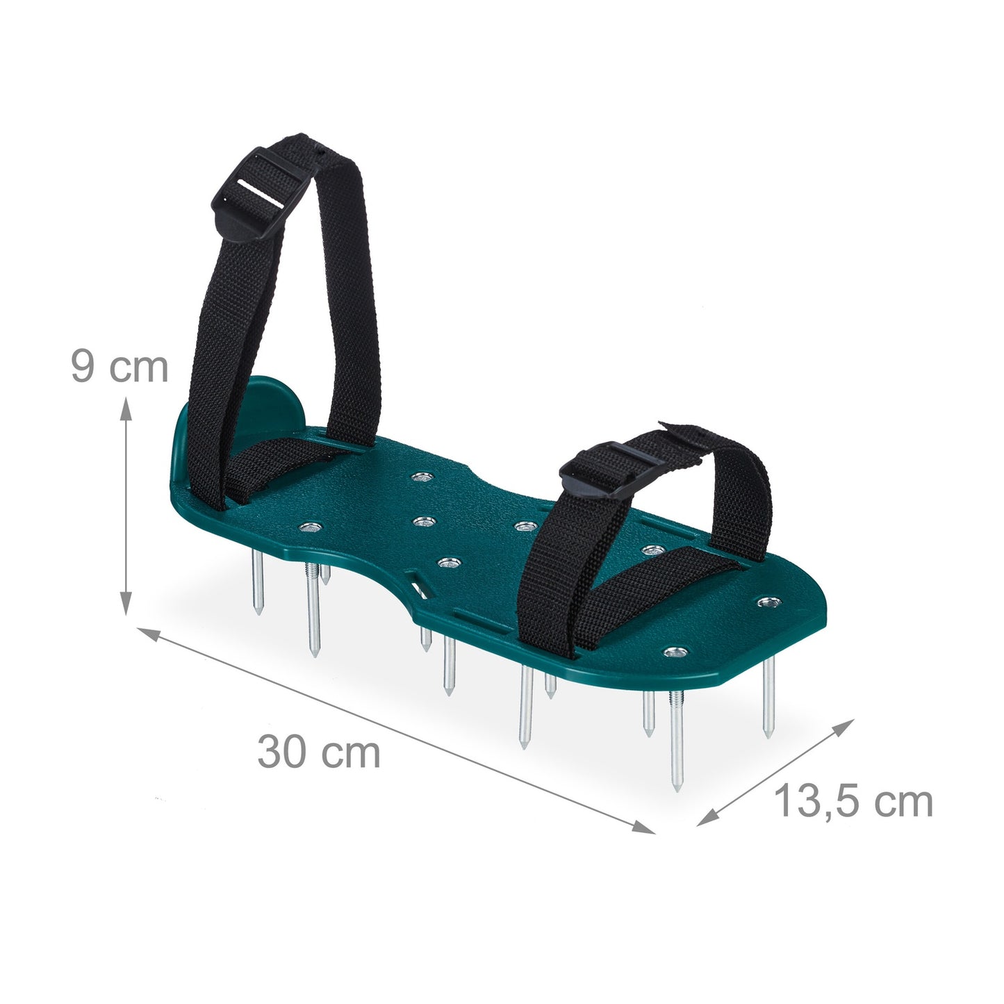 Shoes for lawn aerators