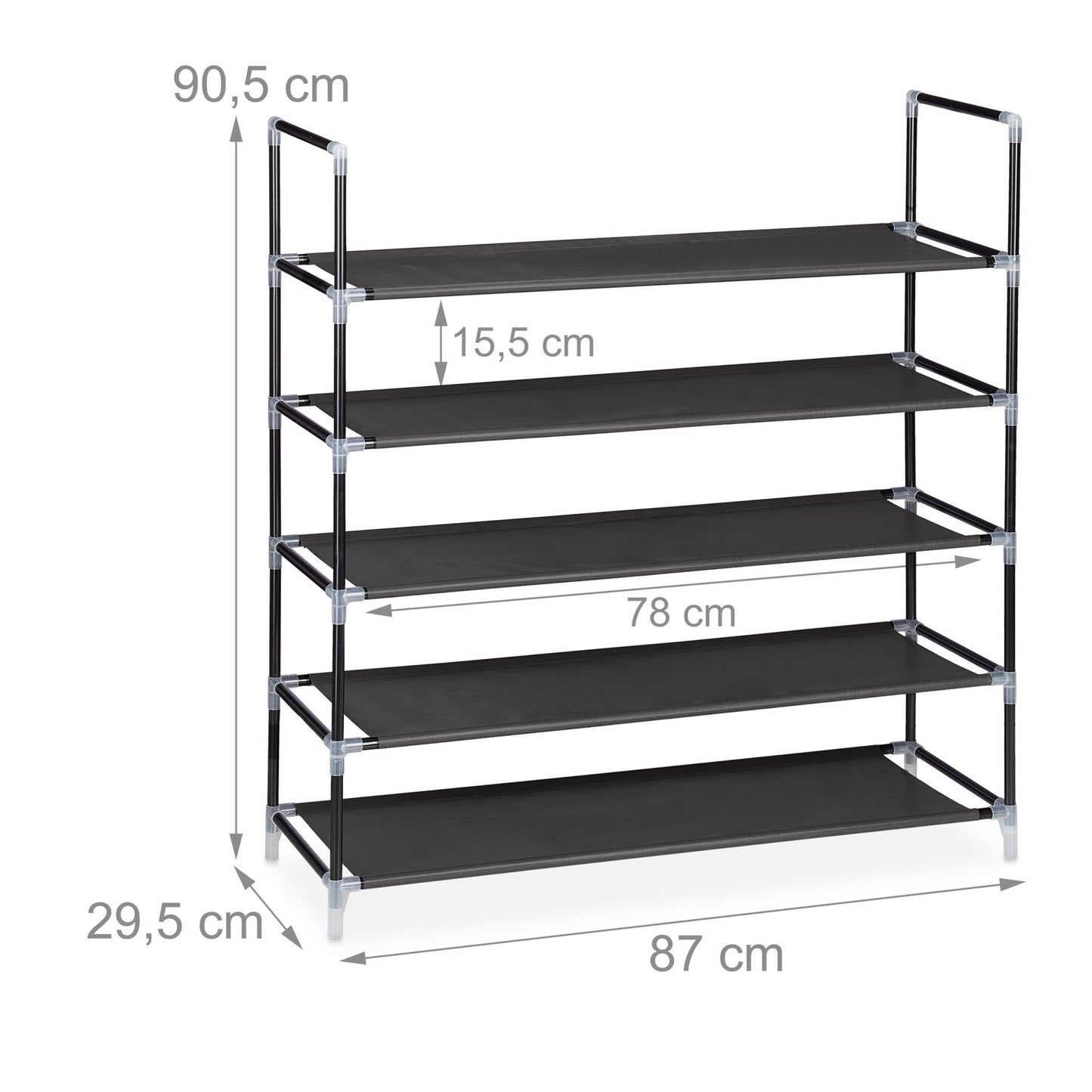 Shoe shelf for 20 pairs of shoes