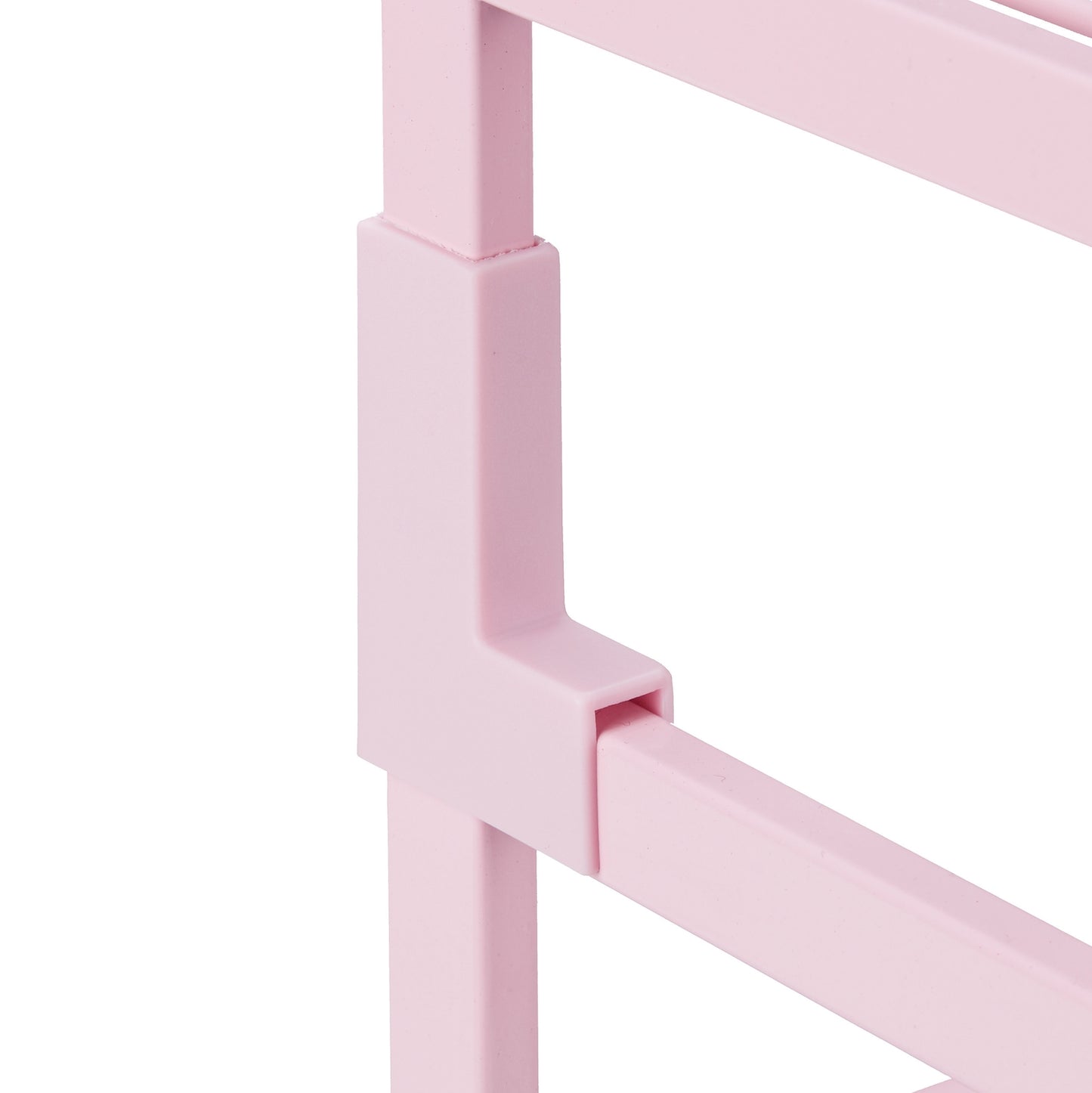 Shoe shelf in pink