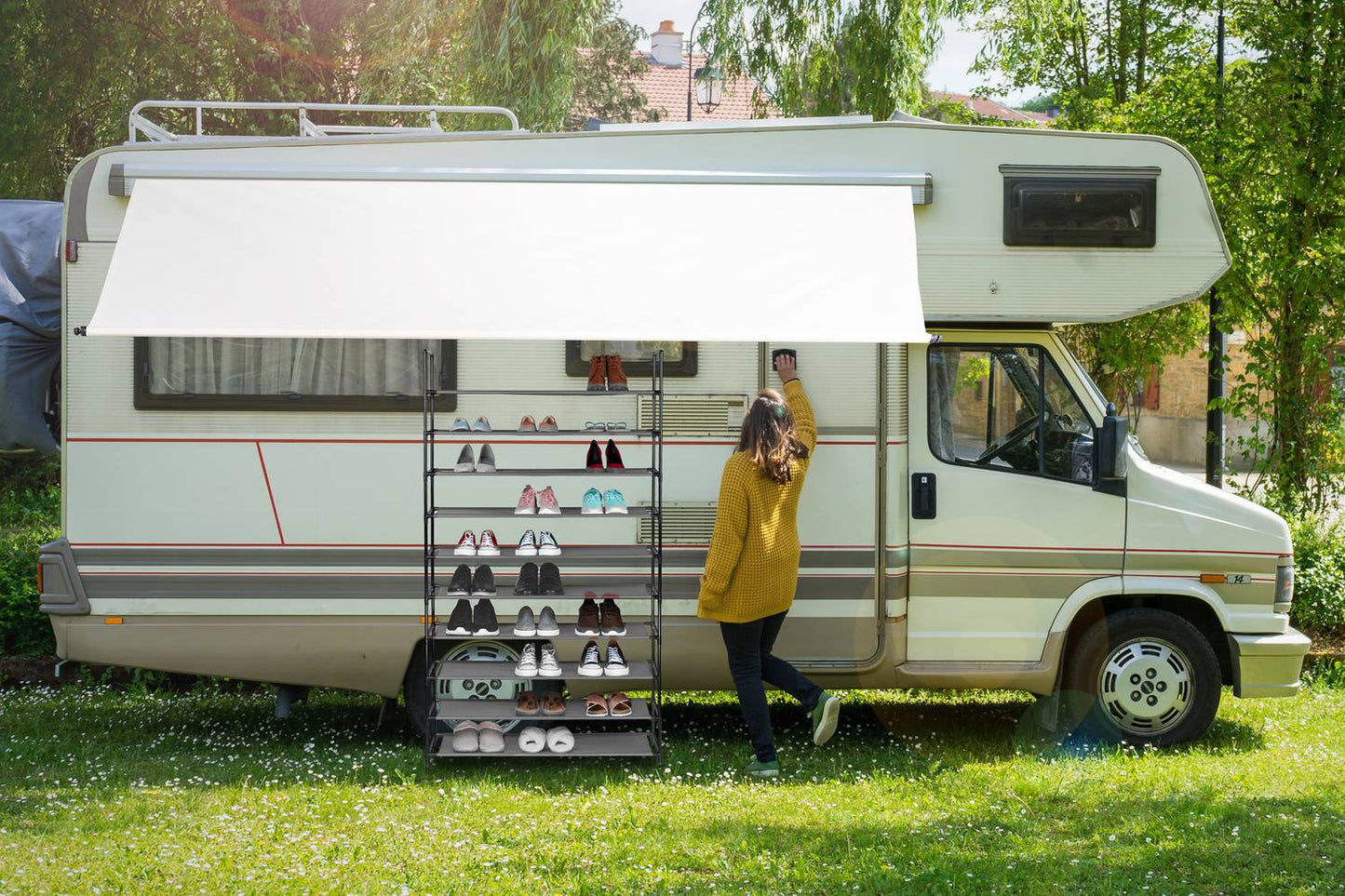 Shoe shelf module XXL