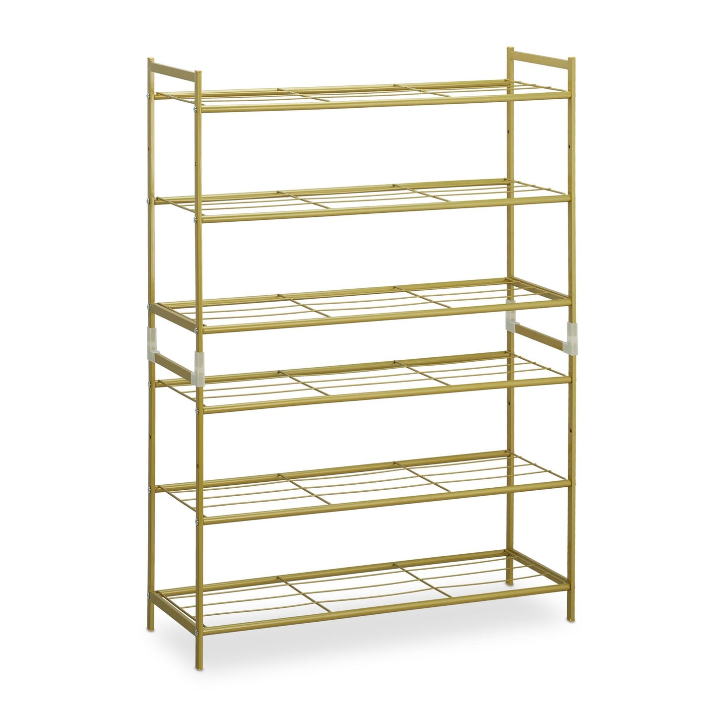 Shoe shelf stackable 3 shelves