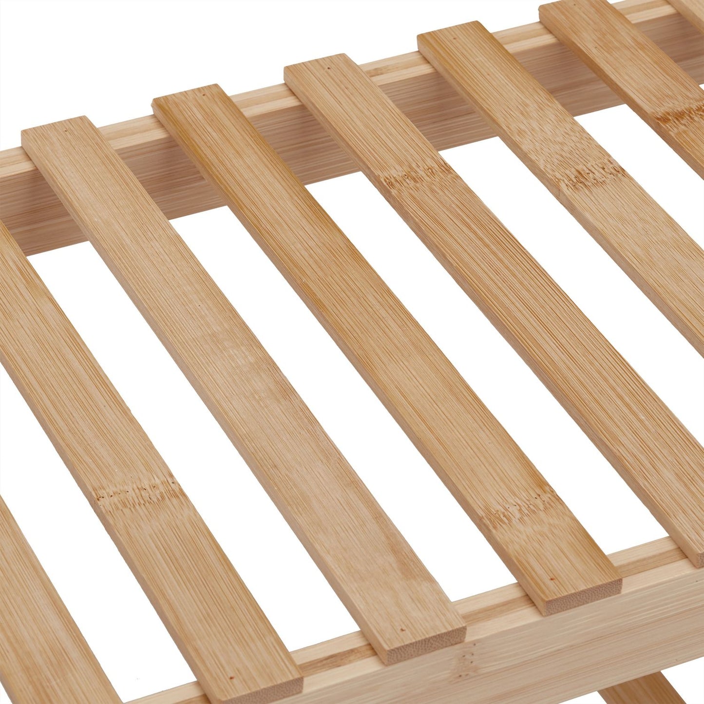 Shoe shelf with 2 levels