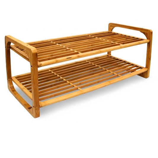 Shoe shelf with 2 shelves