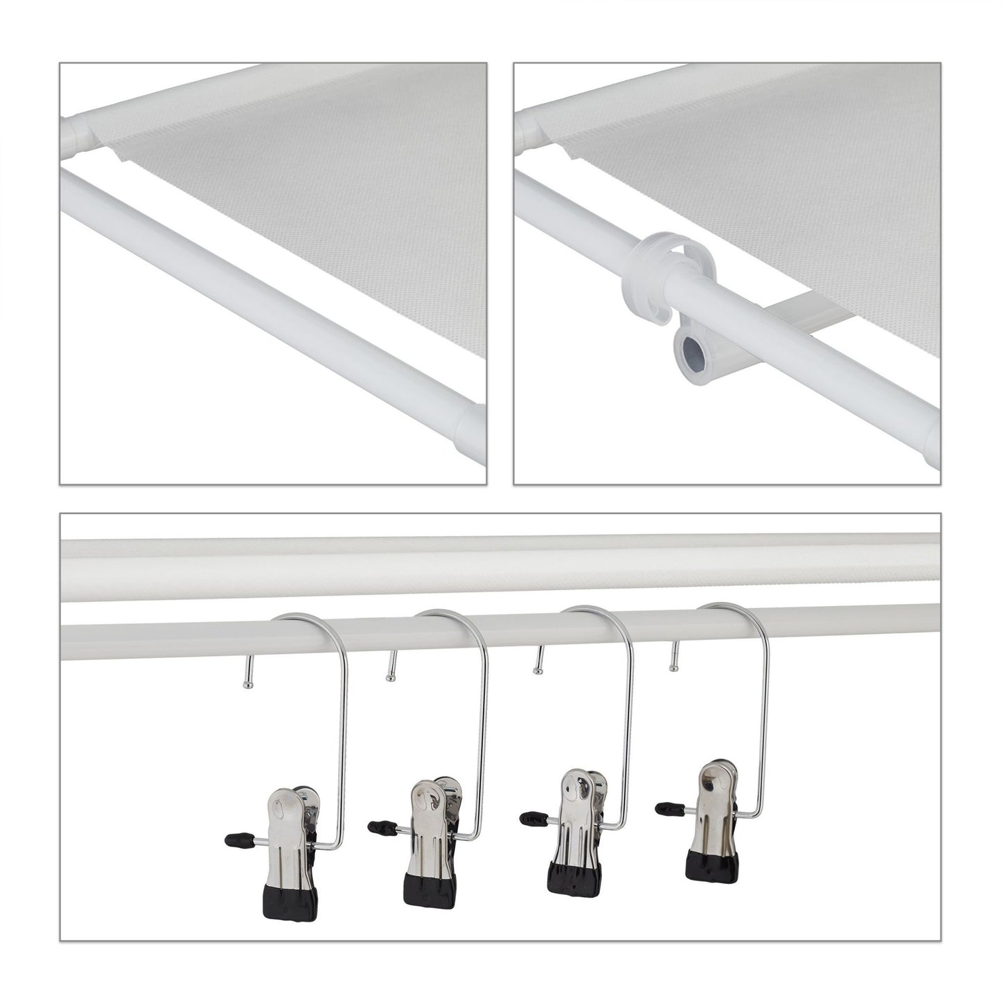 Shoe shelf with boot compartment