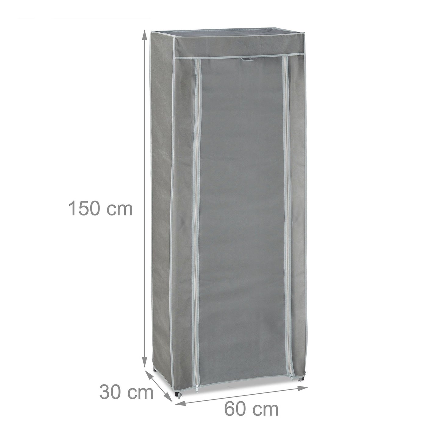 Shoe wardrobe in fabric with 9 compartments