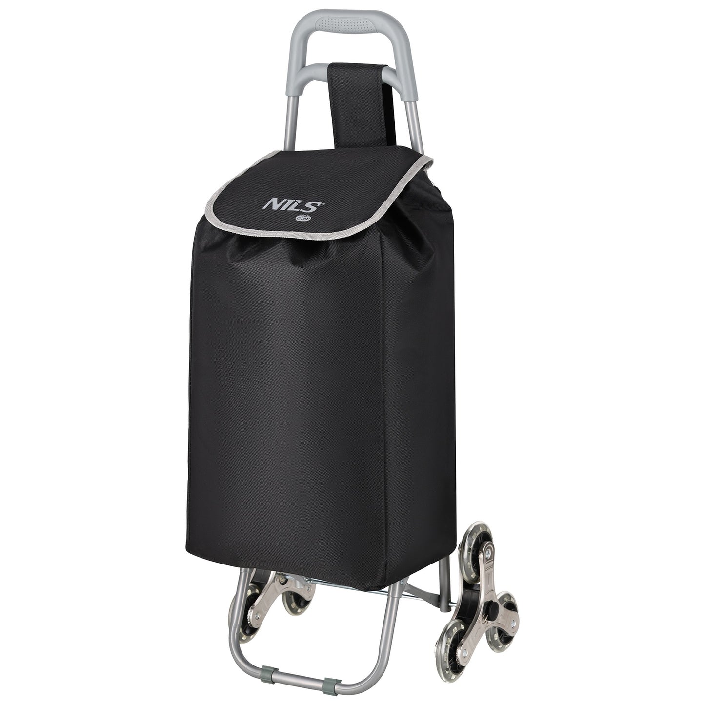 Shopping Cart 40L, Black, Foldable