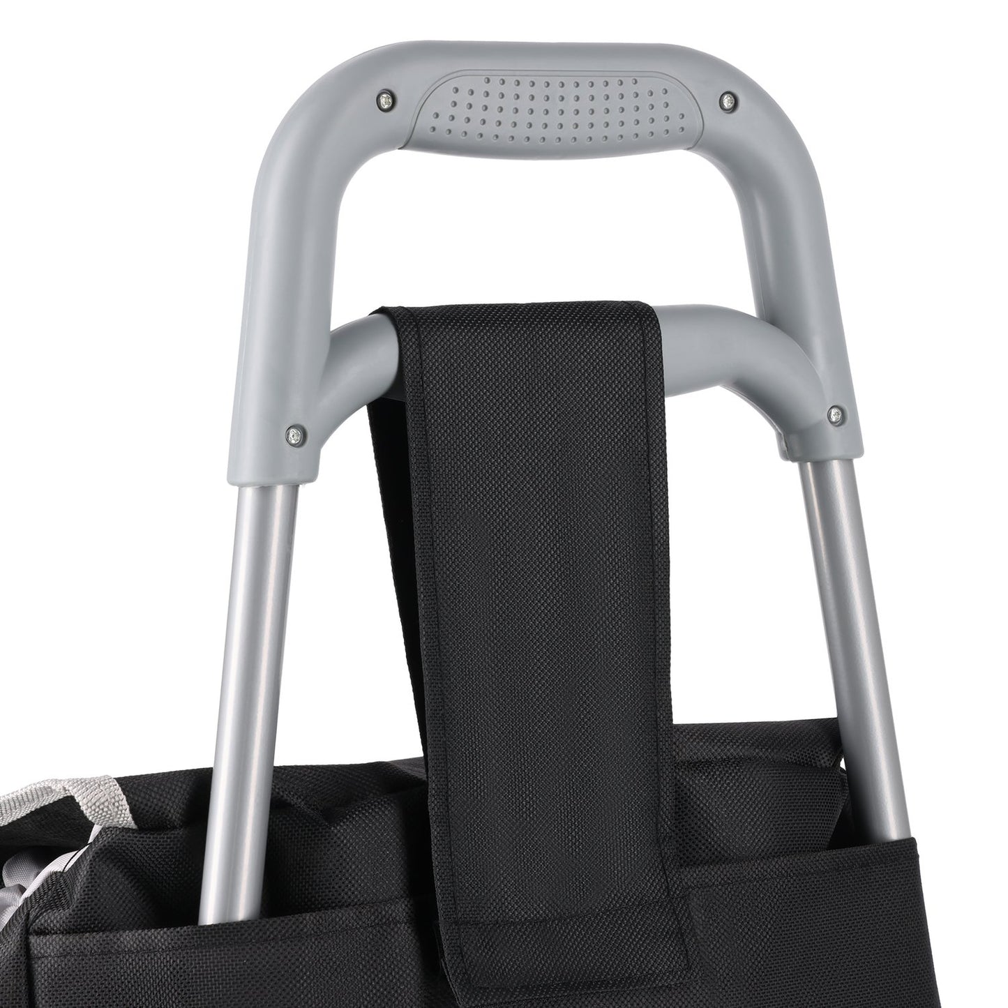 Shopping Cart 40L, Black, Foldable