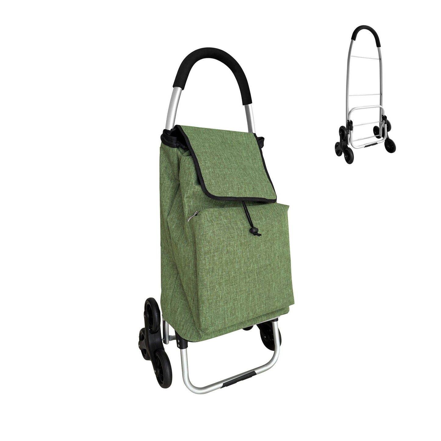 Shopping Trolley Stairclimber, 45L, Insulated Bag