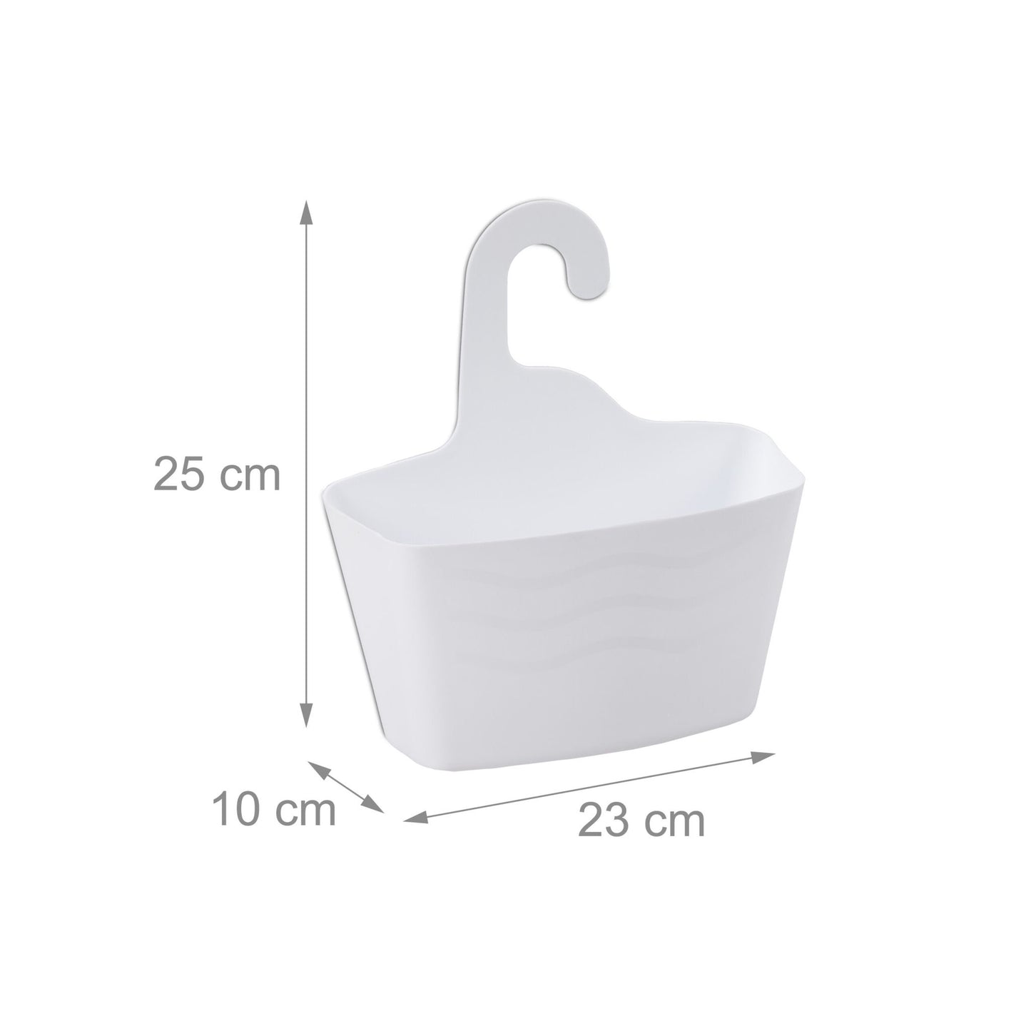 Shower basket set of 3 25 cm