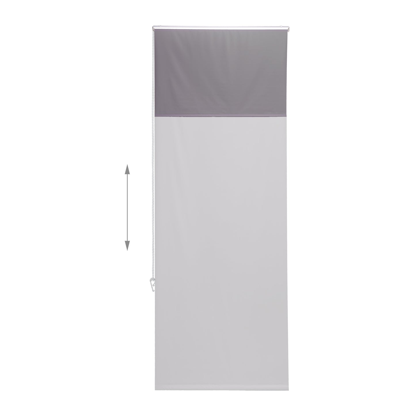 Shower curtain gray