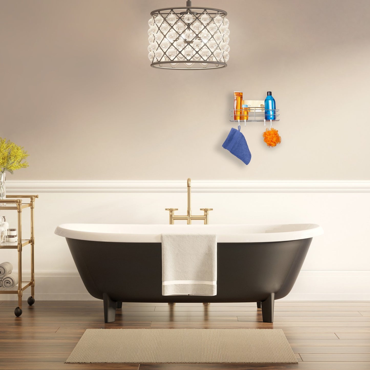 Shower tray without drilling