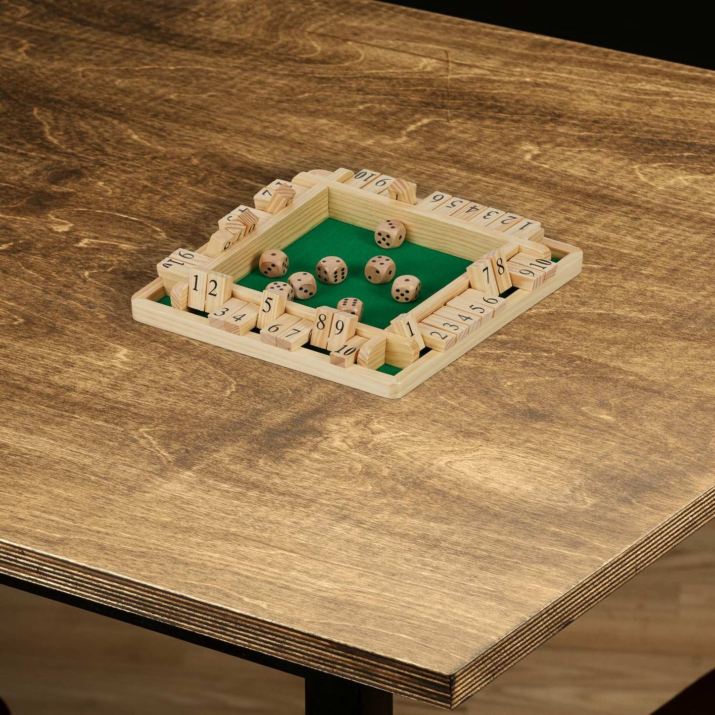 Shut The Box Dice Game