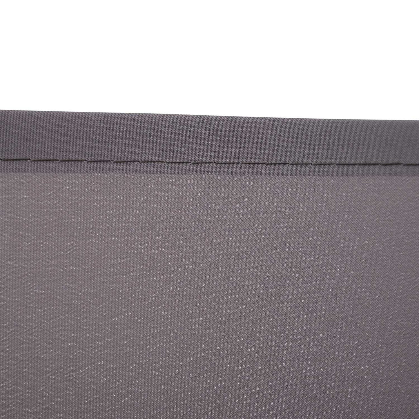 Gray polyester side awning curtain, 300x200cm Privacy & sun protection