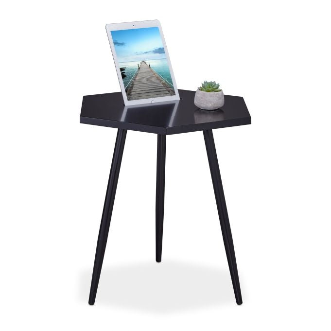 Side Table with Tablet Holder