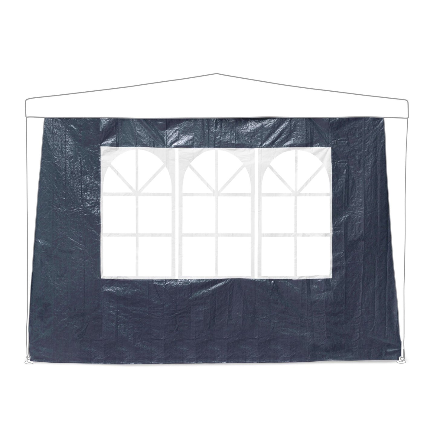 Side panels Blue Pavilion - set of 6