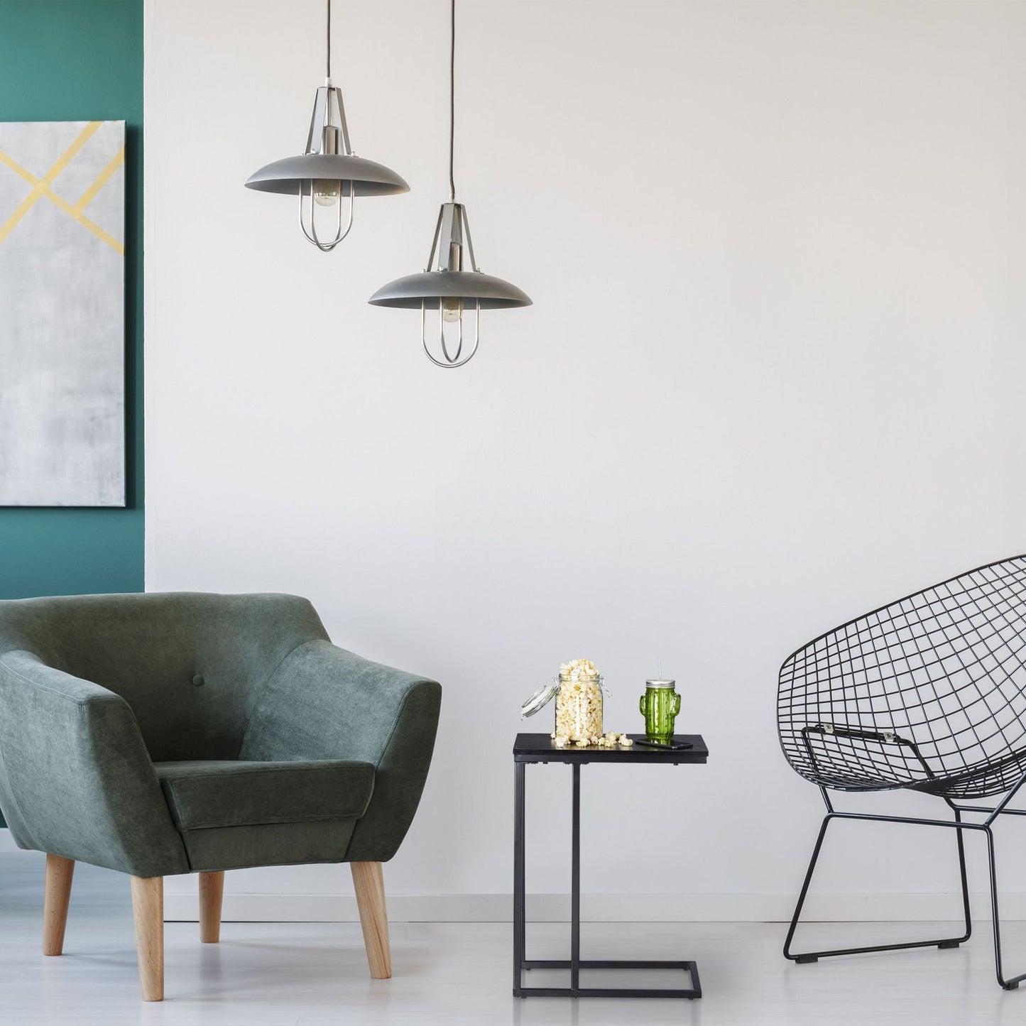 Side table black
