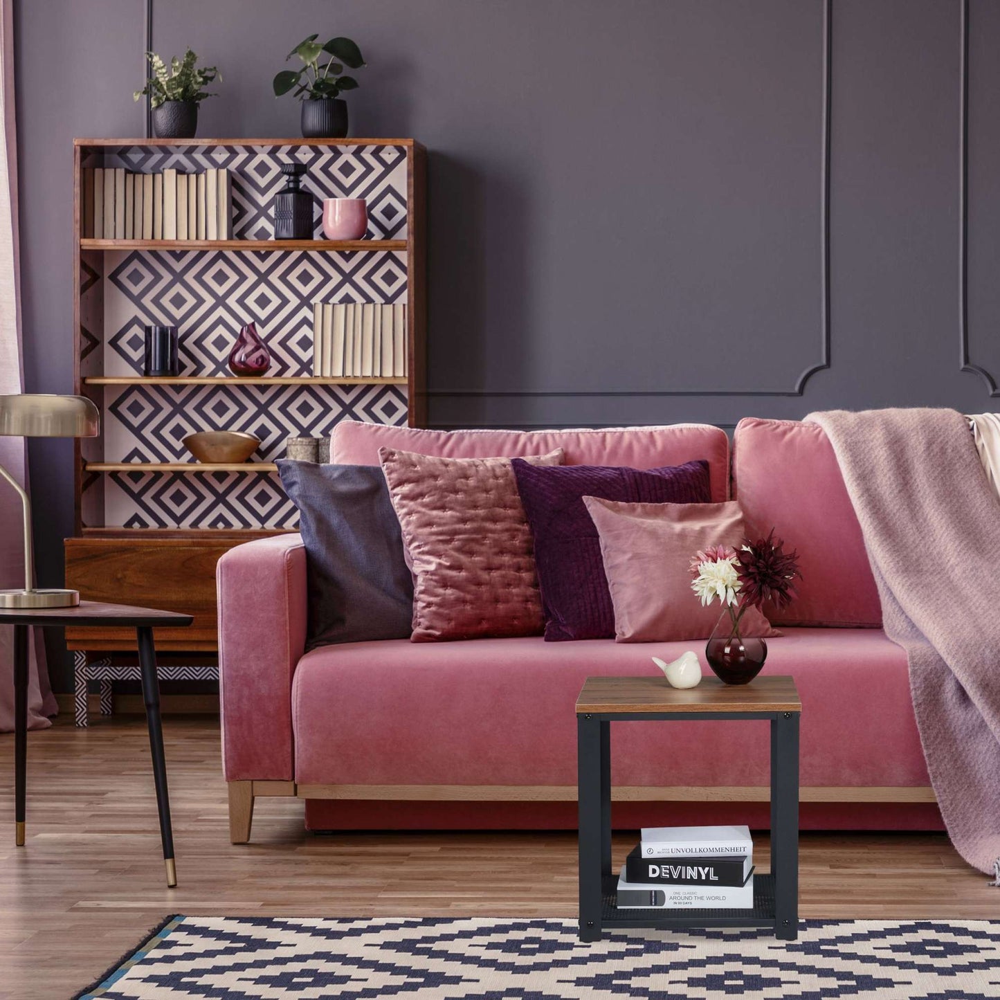 Side table industrial style