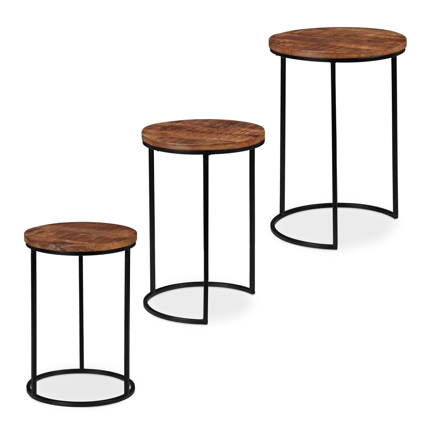 Side table set of 3