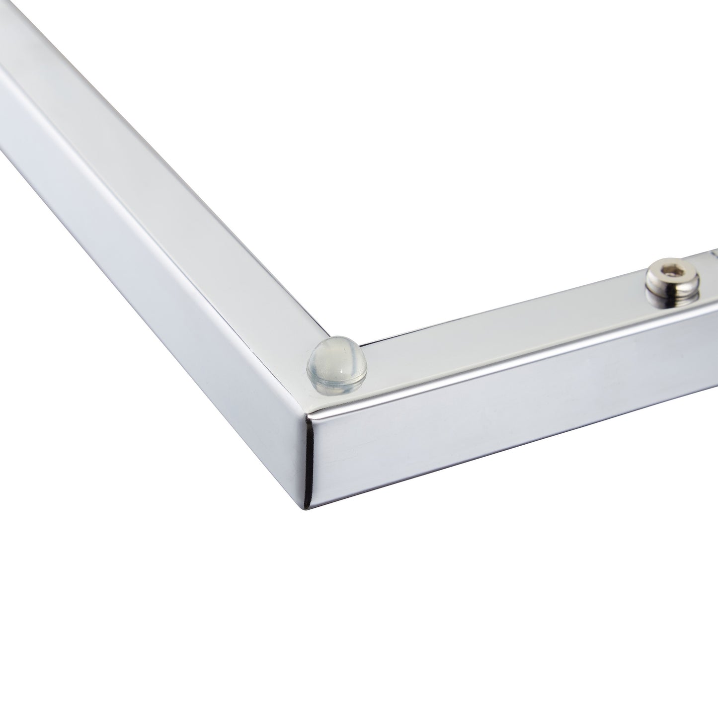 Side table with metal legs