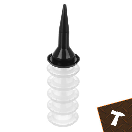 Silicone Caulking Gun 600ml with Nozzles & Spatulas