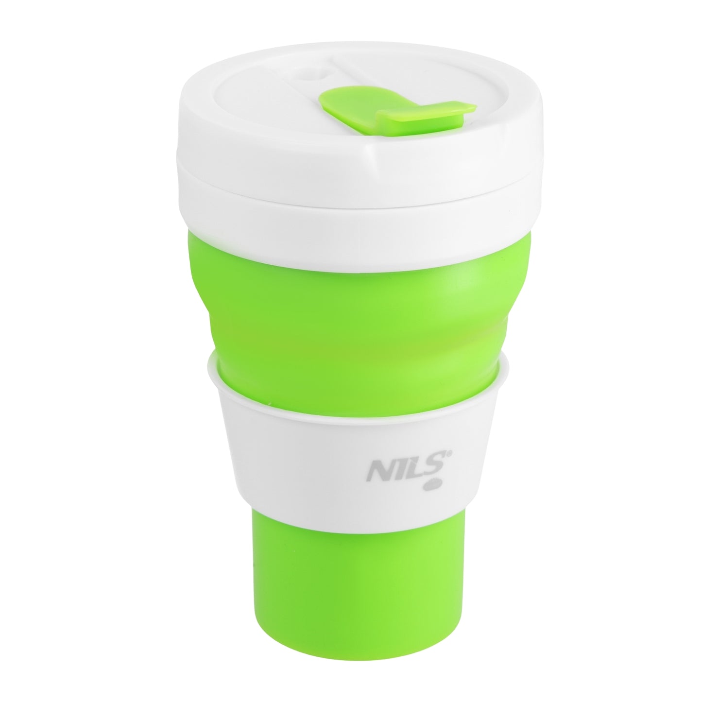 Silicone Folding Cup, 600ml, Light Green