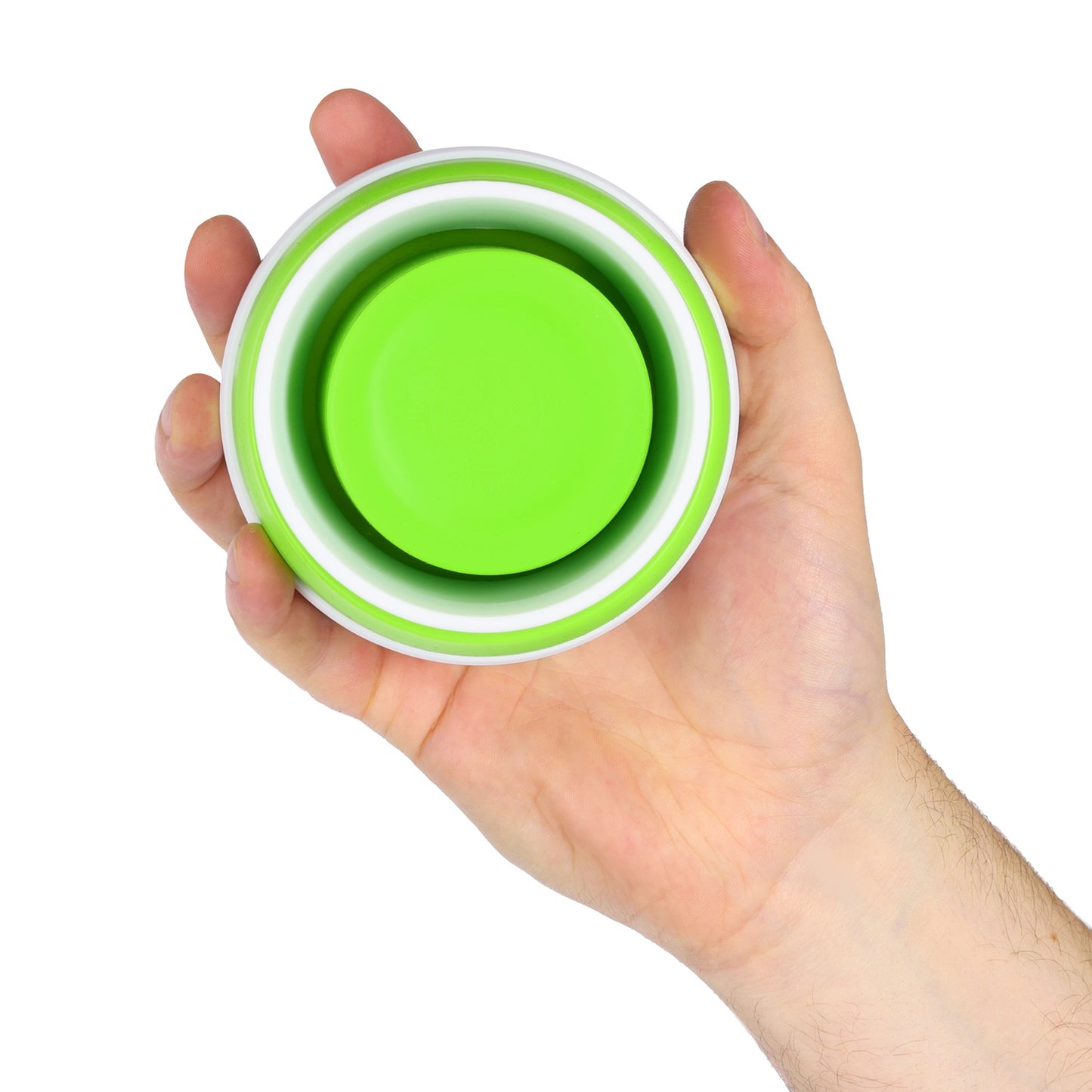 Silicone Folding Cup, 600ml, Light Green