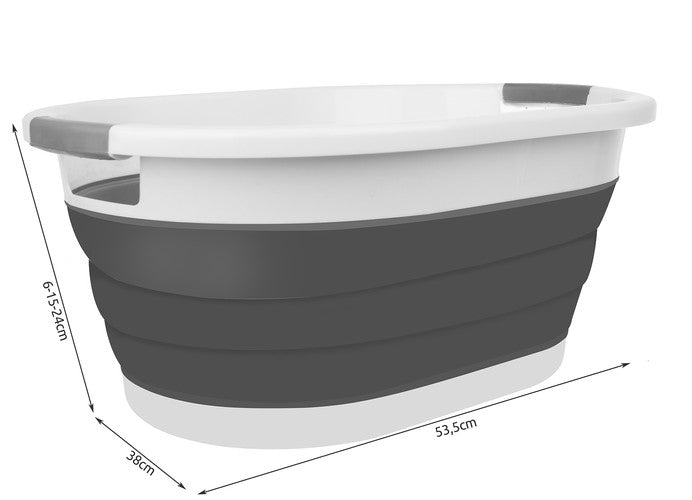 Silicone bowl - folding laundry basket