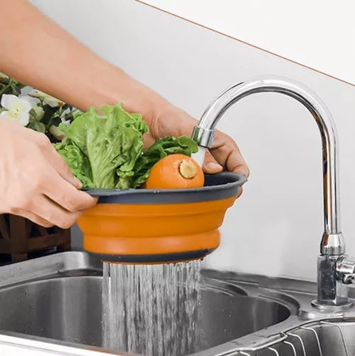 Silicone foldable bowl-colander Ruhhy 23253