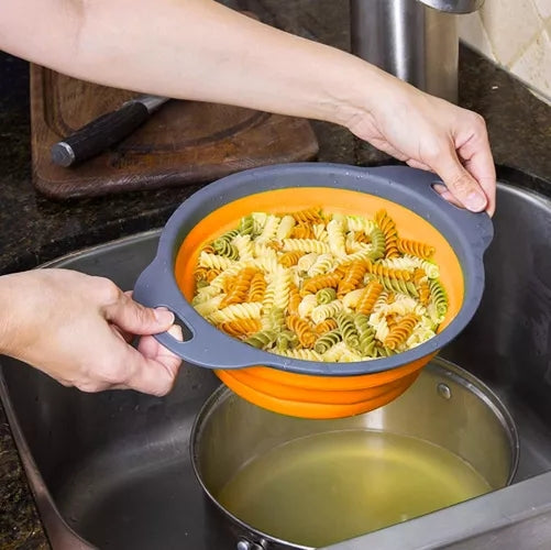 Silicone foldable bowl-colander Ruhhy 23253