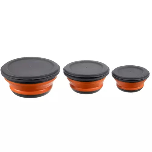 Silicone foldable bowls - 3 pcs. Ruhhy 20781