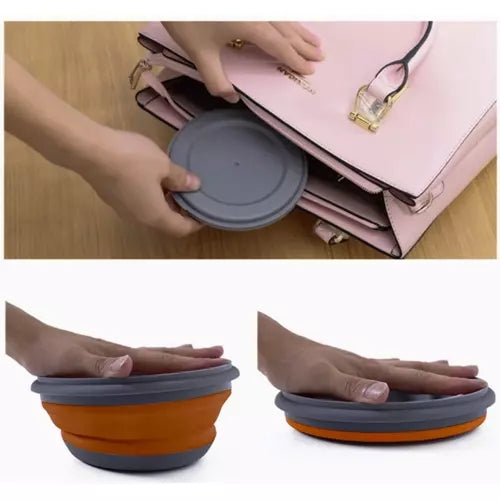 Silicone foldable bowls - 3 pcs. Ruhhy 20781