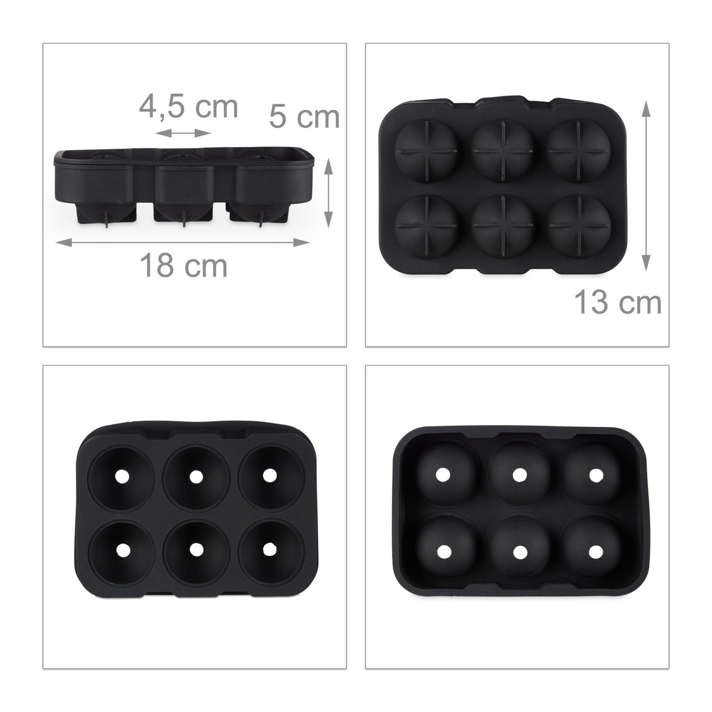 Silicone ice cream mold
