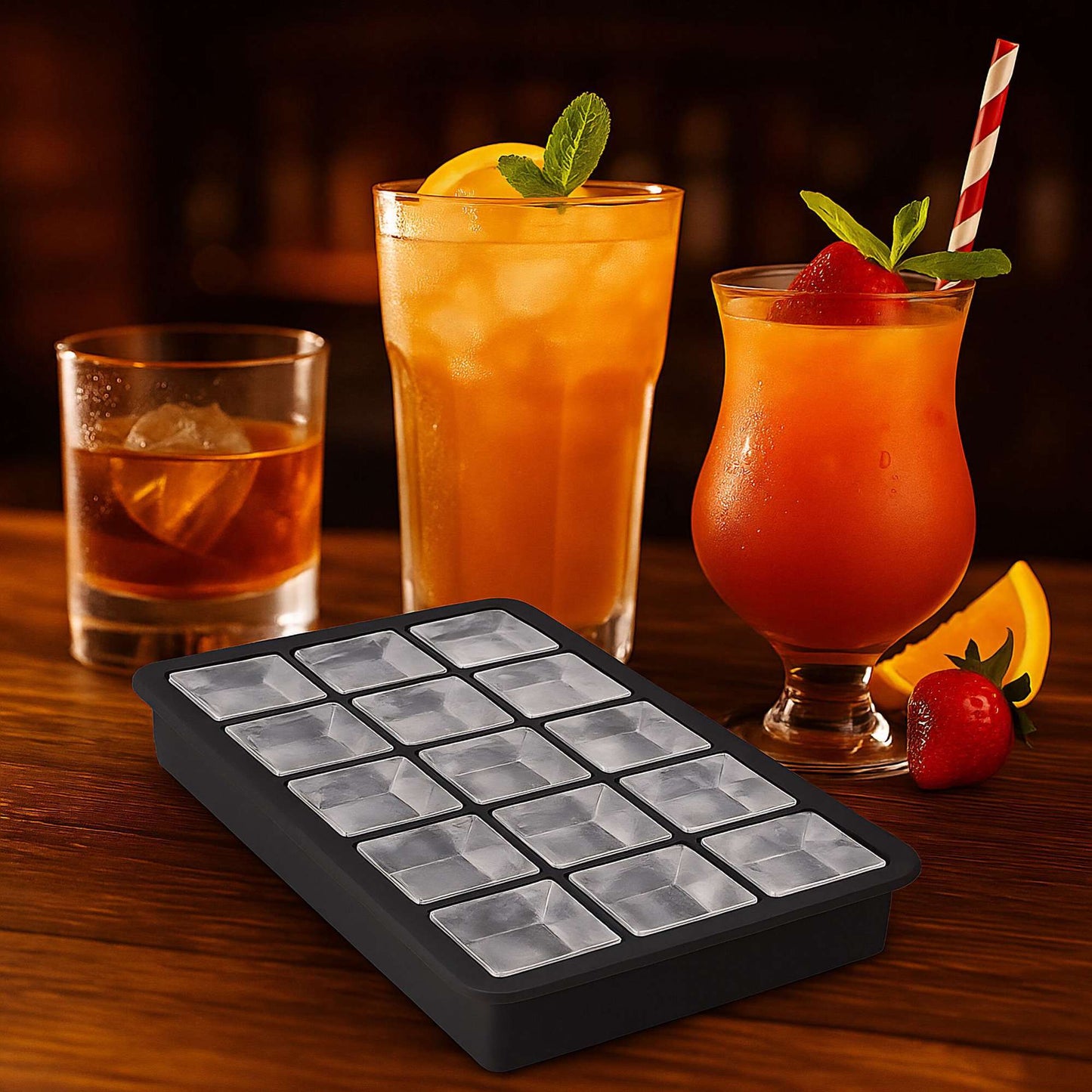 Silicone ice cube mold 3.5 cm