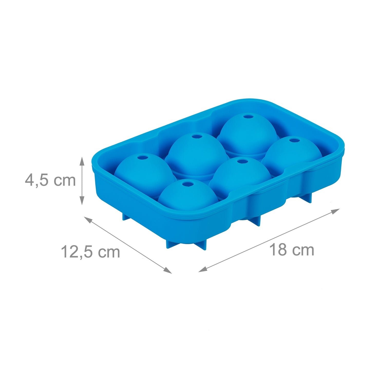 Silicone ice cube mold set of 2