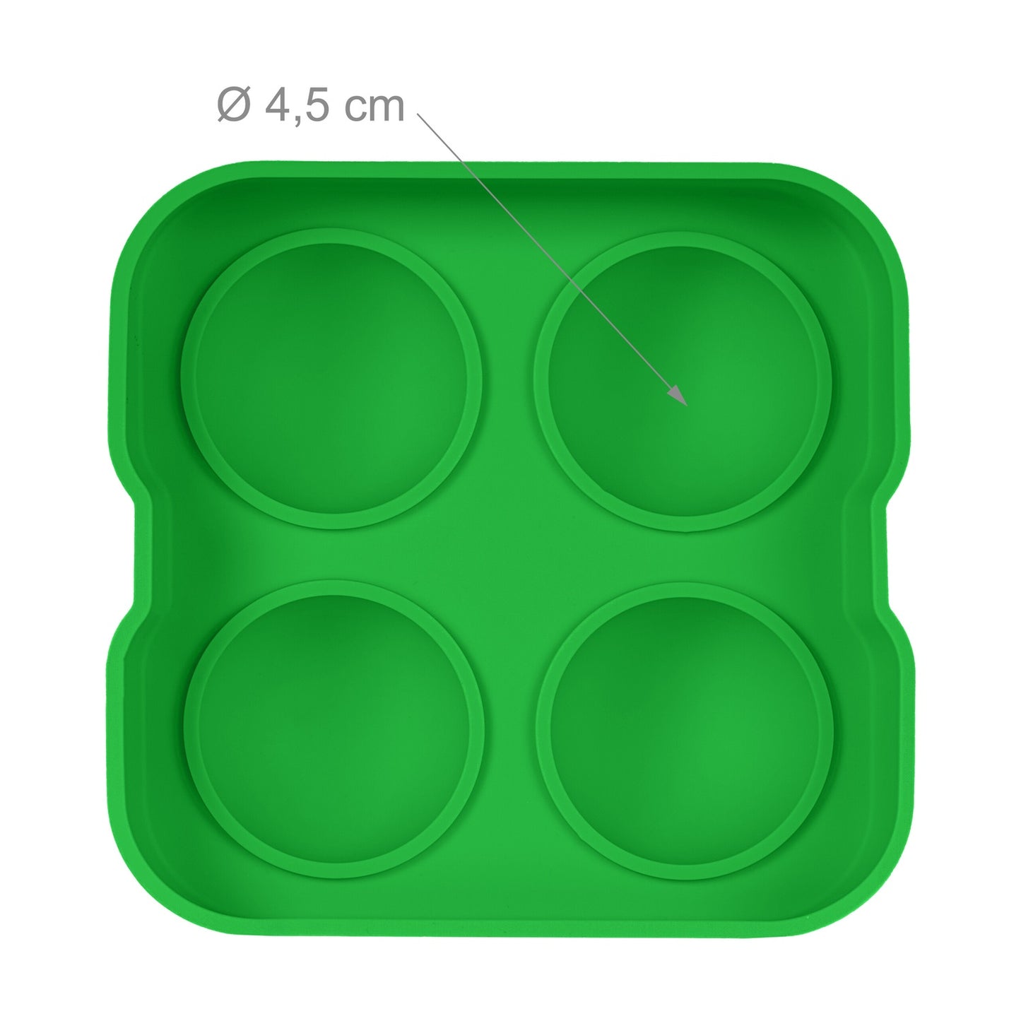 Silicone ice cube mold set of 2