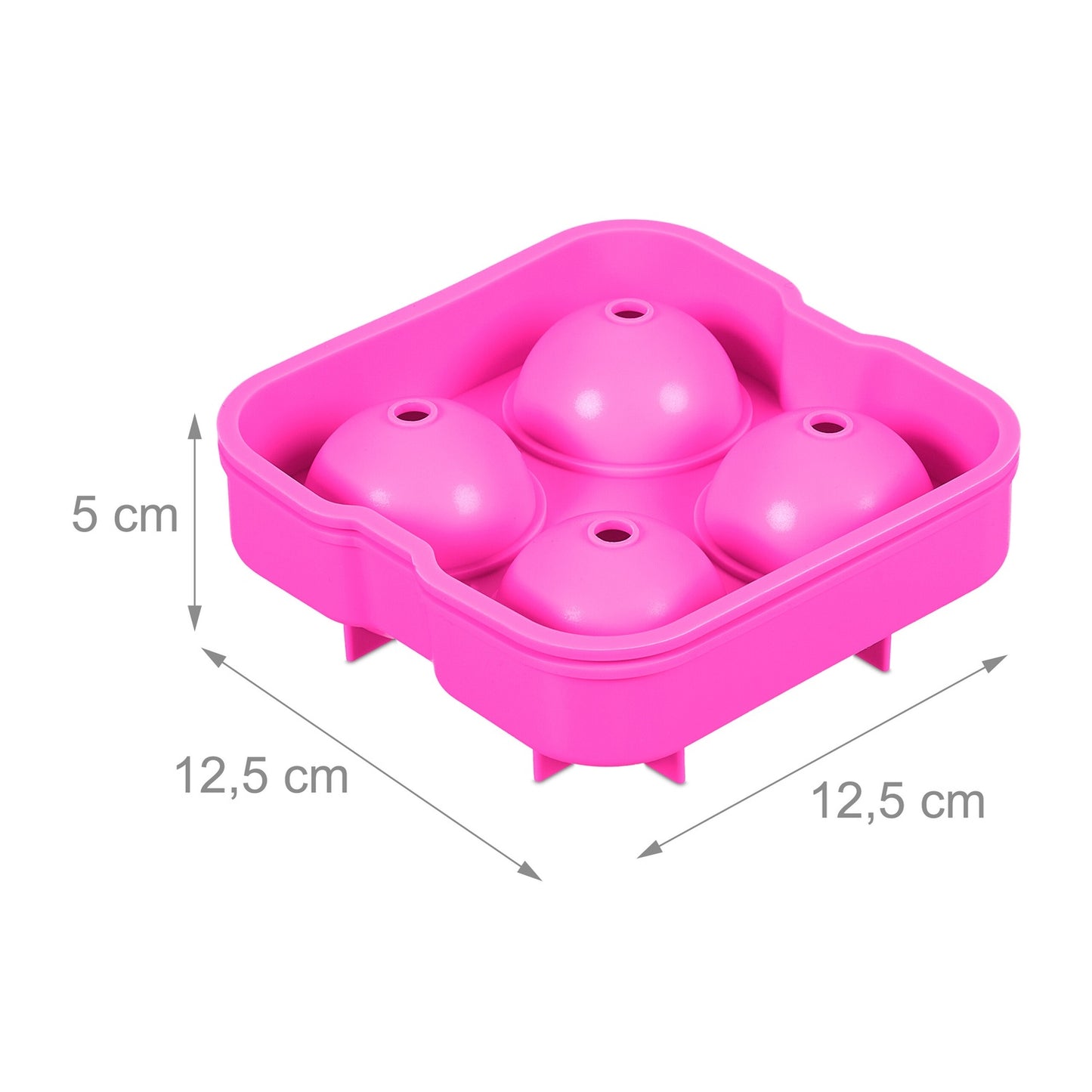 Silicone ice cube mold set of 2