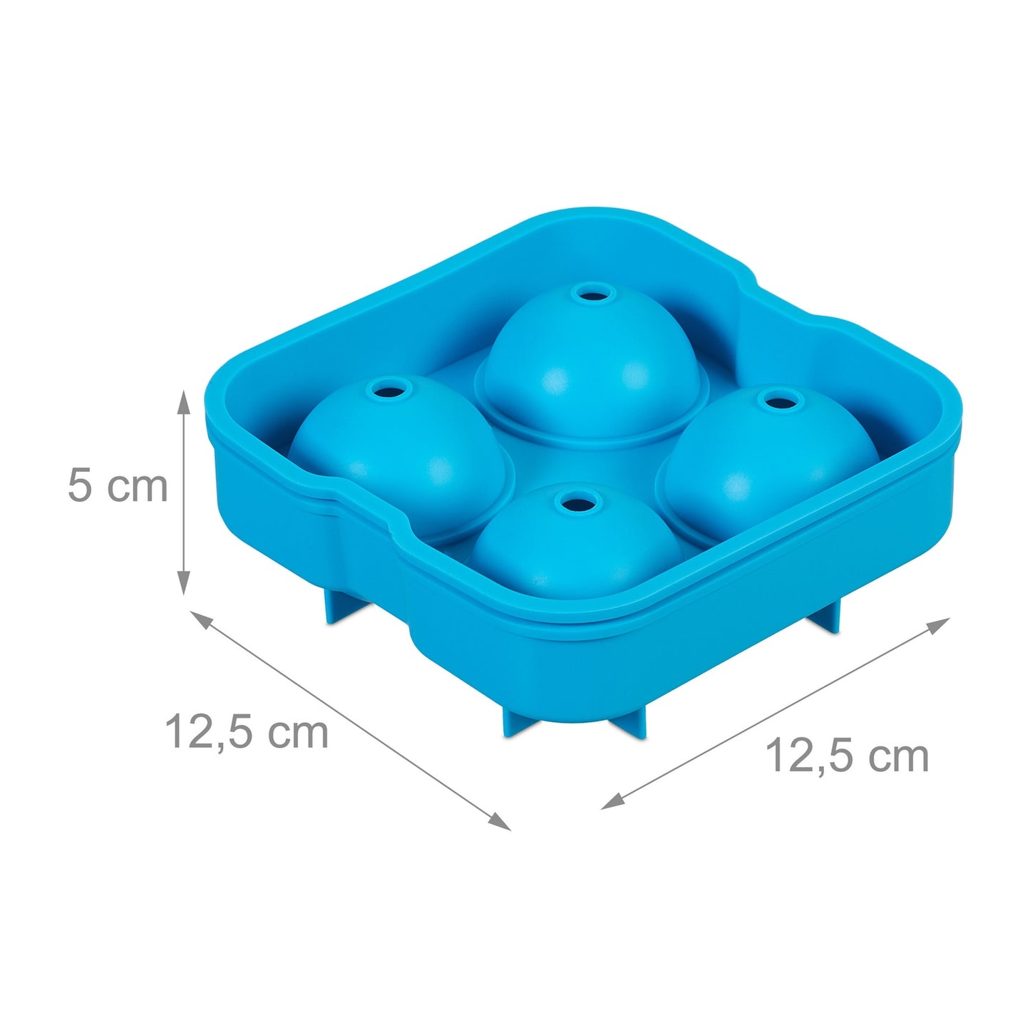 Silicone ice cube mold set of 2