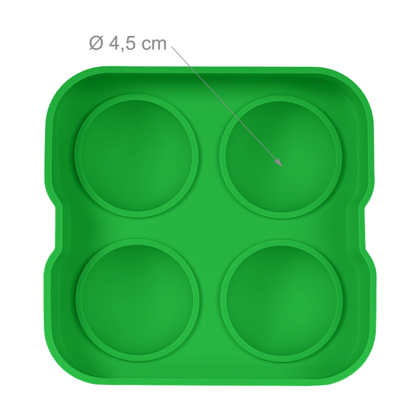 Silicone ice cube mold set of 2