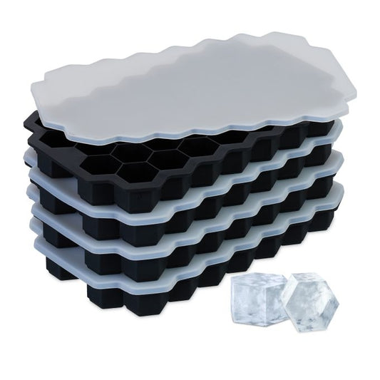 Silicone ice cube mold, set of 4