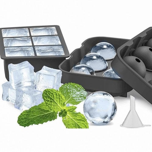Silicone mold 2in1 - cubes + balls Ruhhy 21270