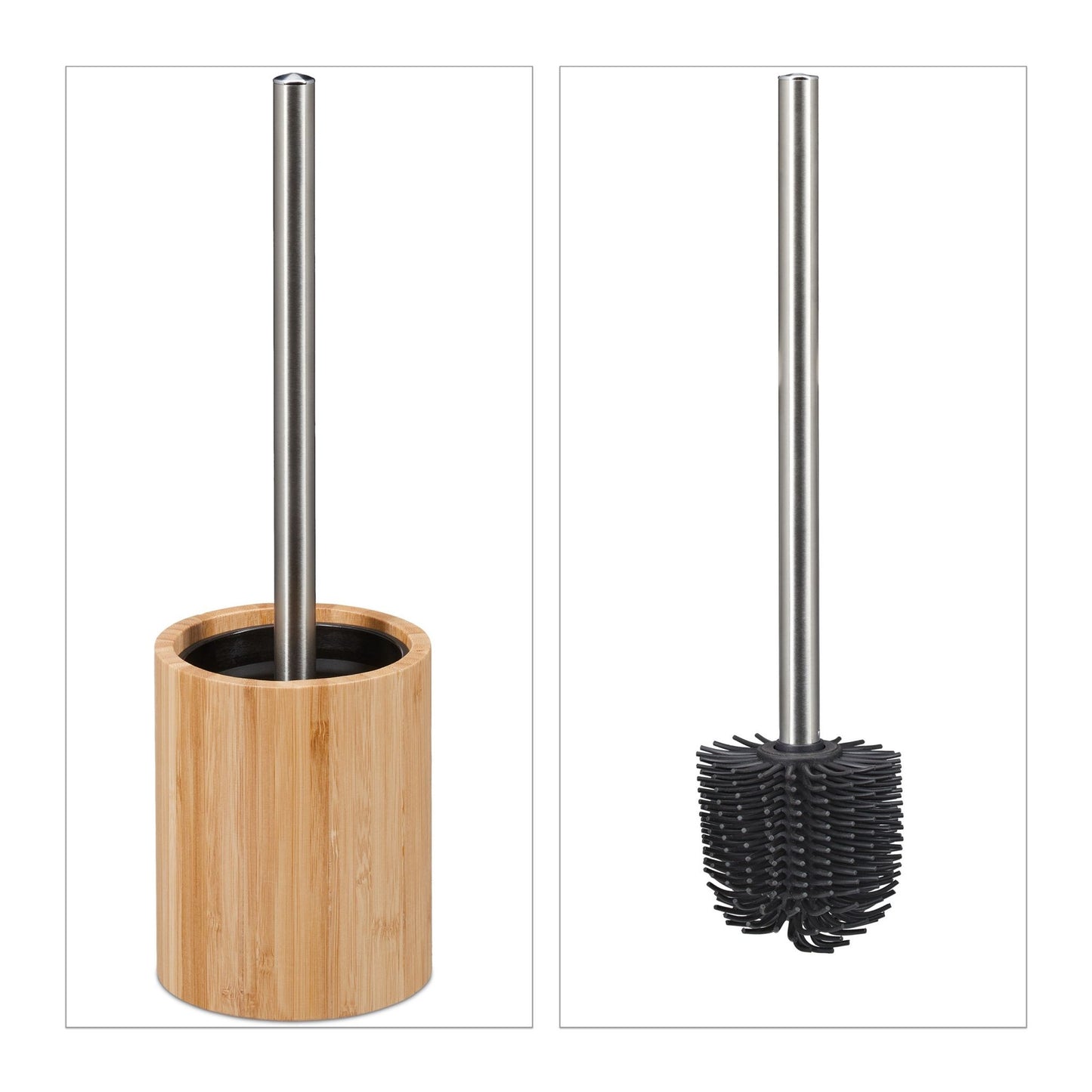 Silicone toilet brush