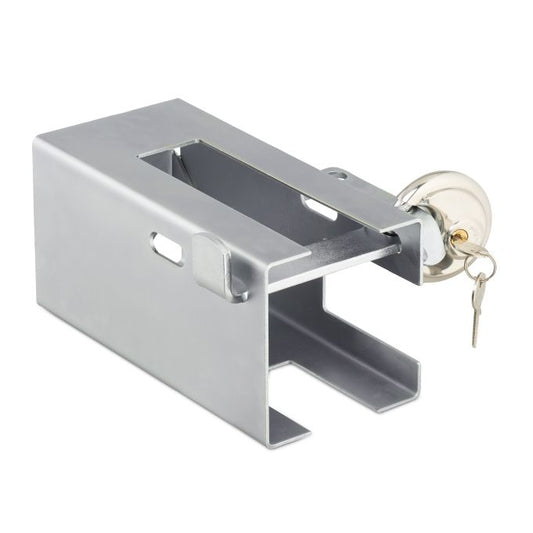 Silver Metal Trailer Lock