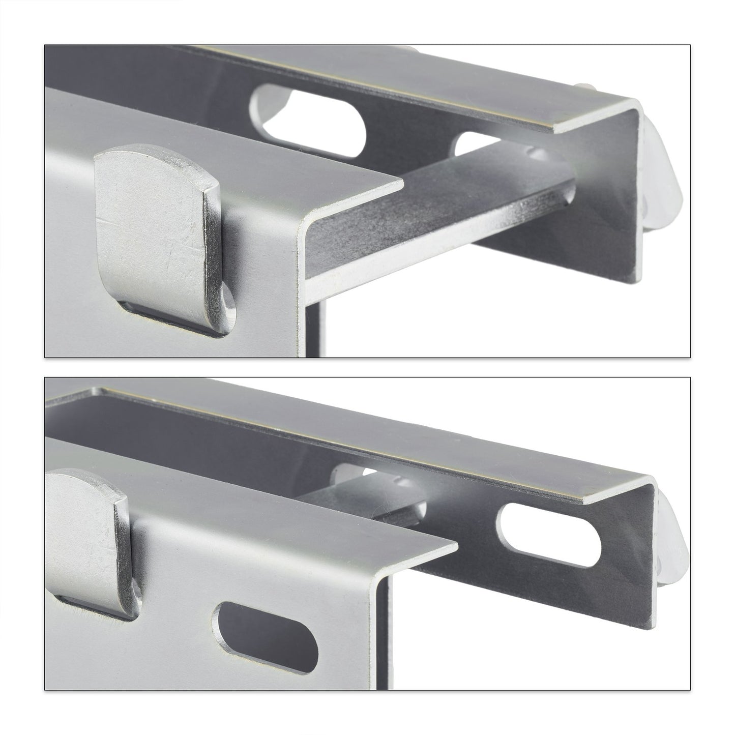 Silver Metal Trailer Lock
