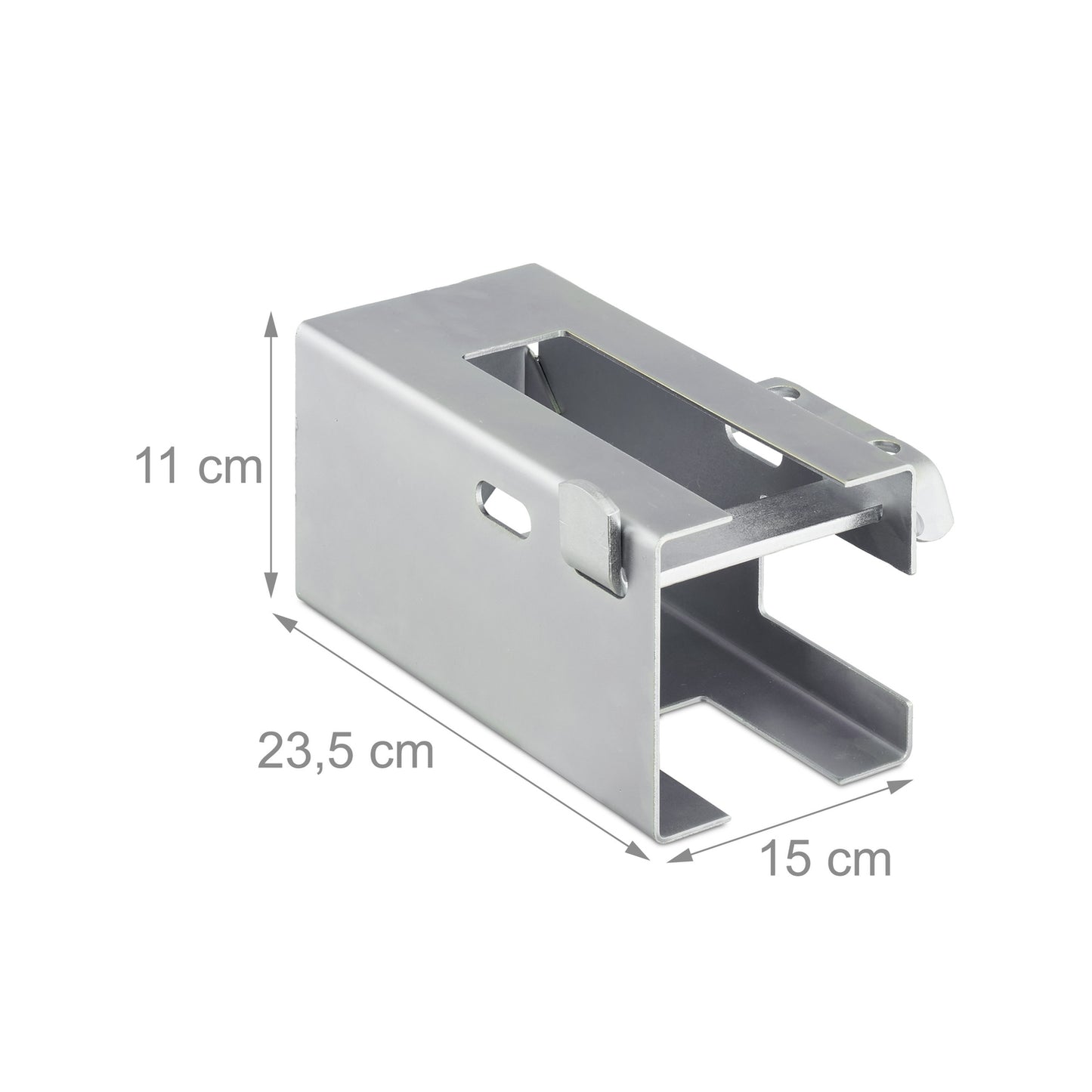 Silver Metal Trailer Lock
