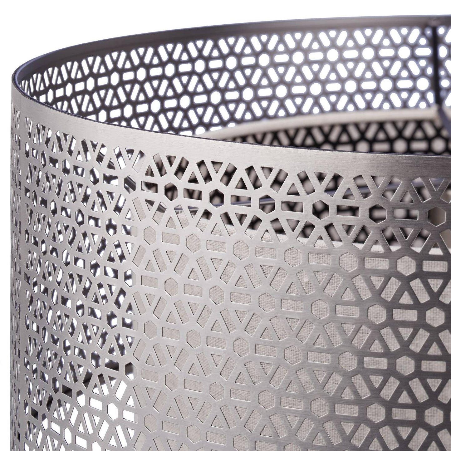 Silver pendant lamp