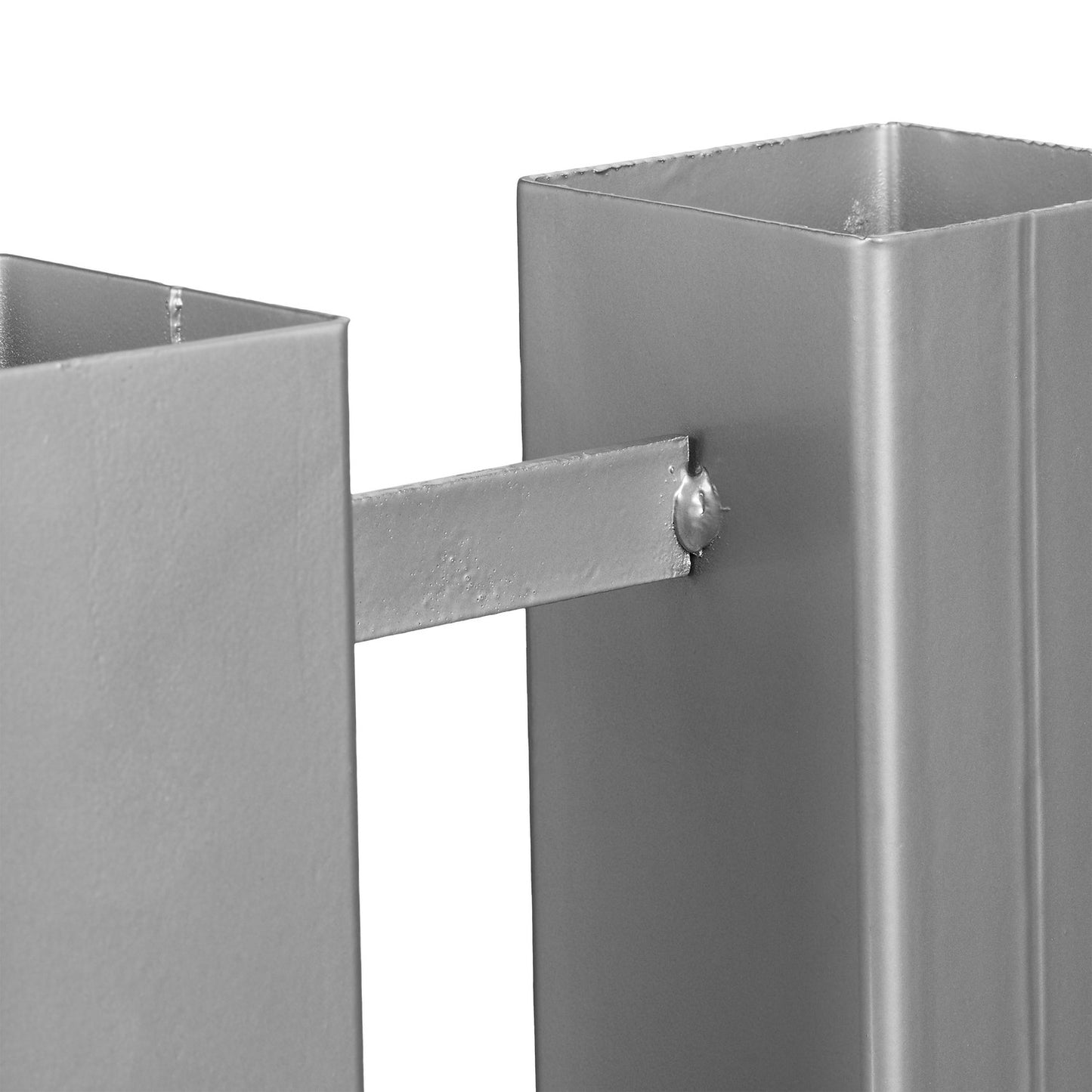 Silver wooden stacking support in a set of 2