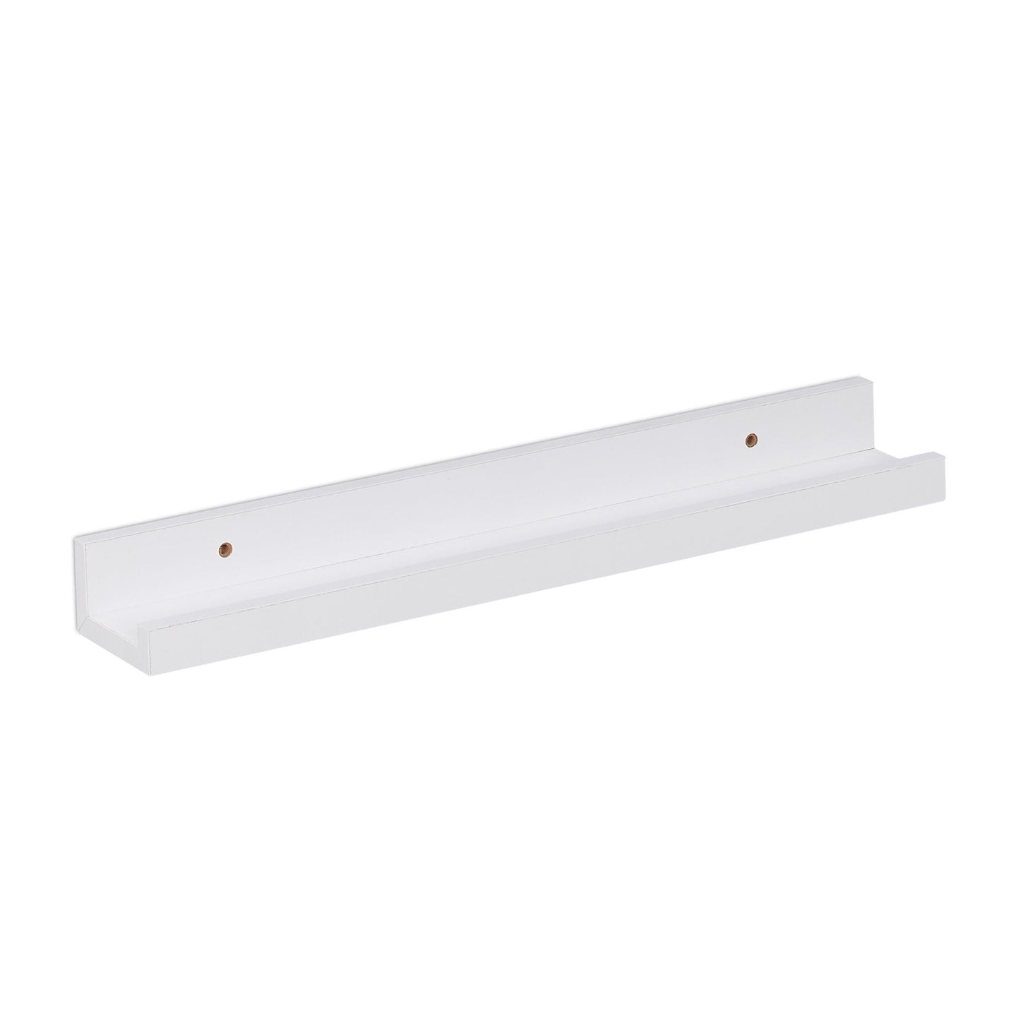 Simple Floating Shelf in White